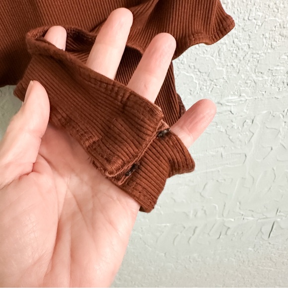 Francesca’s•Ayla•Brown Tank Bodysuit for Women•XL - Picture 5 of 6